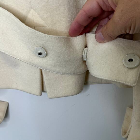 Vintage Diane von Furstenberg Blazer Cream size 8‎ - Picture 8 of 16